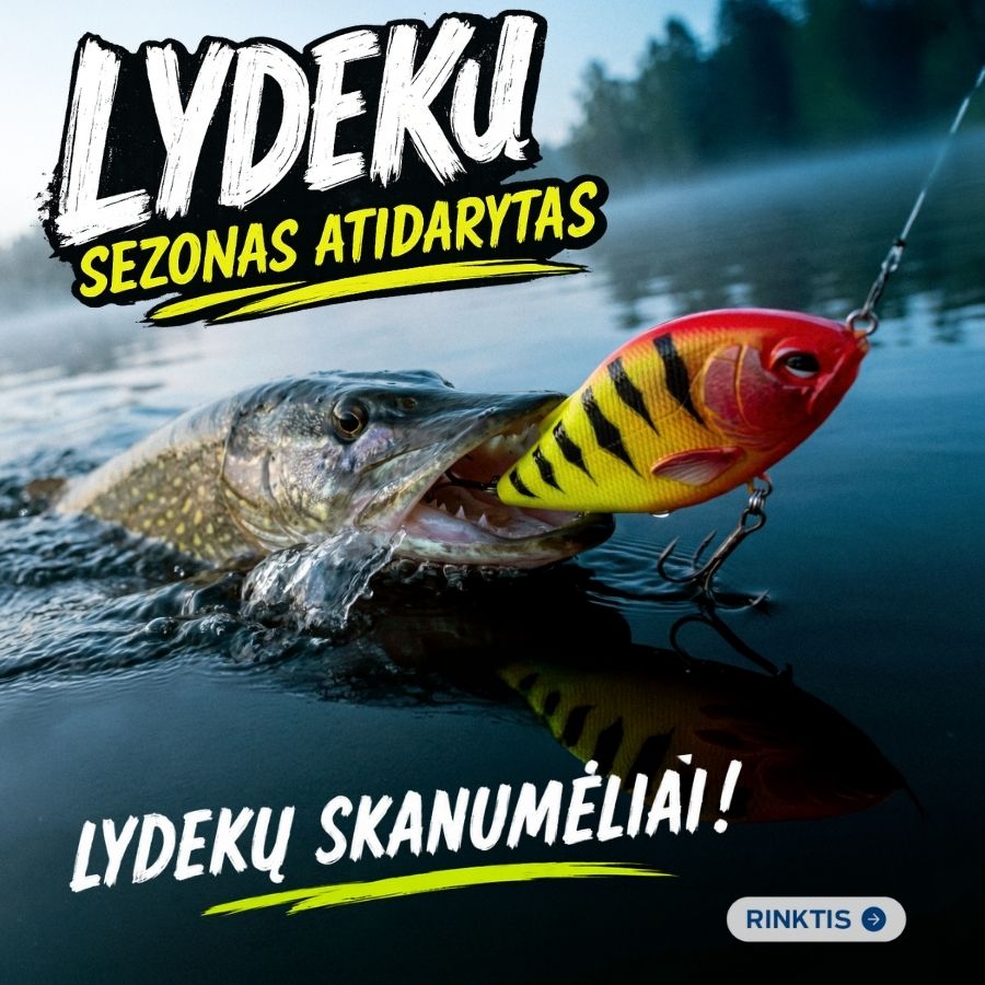 Lydekų sezono atidarymas