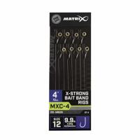 Kabliukai su pavadėliu Matrix MXC-4 Strong Bait Bang