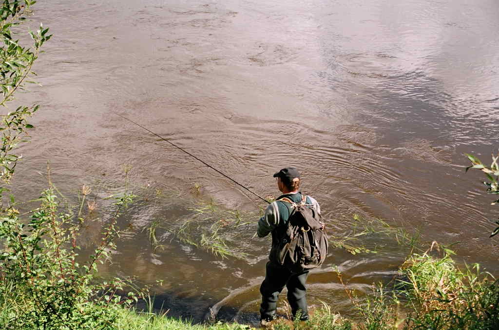 Su ratlinais netipinėse žūklavietėse