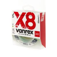 Valas pintas Lucky John Vanrex X8 Fluo Green 125m
