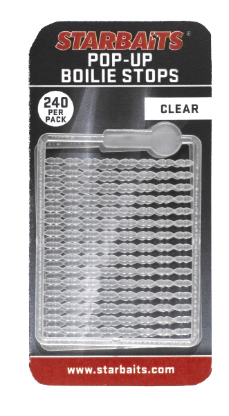 Boilių fiksatoriai StarBaits Pop Up Stop Clear