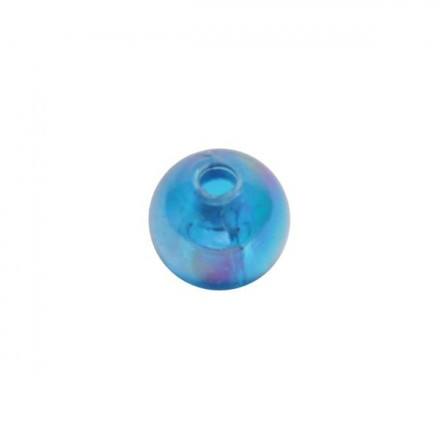 Karoliukai Lindy 4mm Blue Pearl