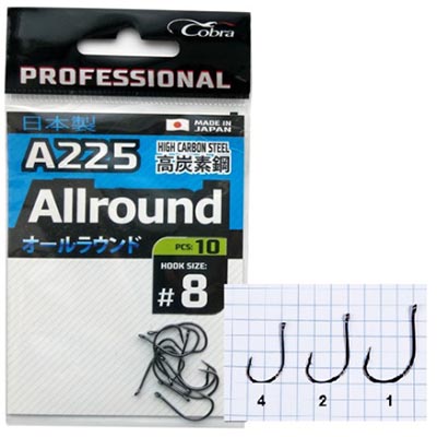 Kabliukai Cobra Pro Allround