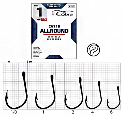 Kabliukai Cobra Hanna