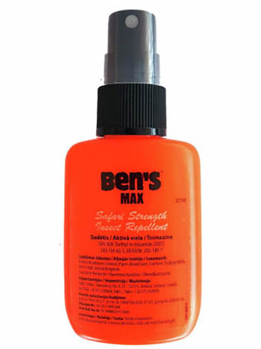 Priemonė nuo vabzdžių ir erkių Bens Max 37