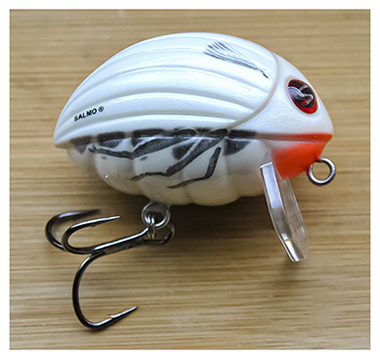 Vobleris Salmo Bass Bug Snowball