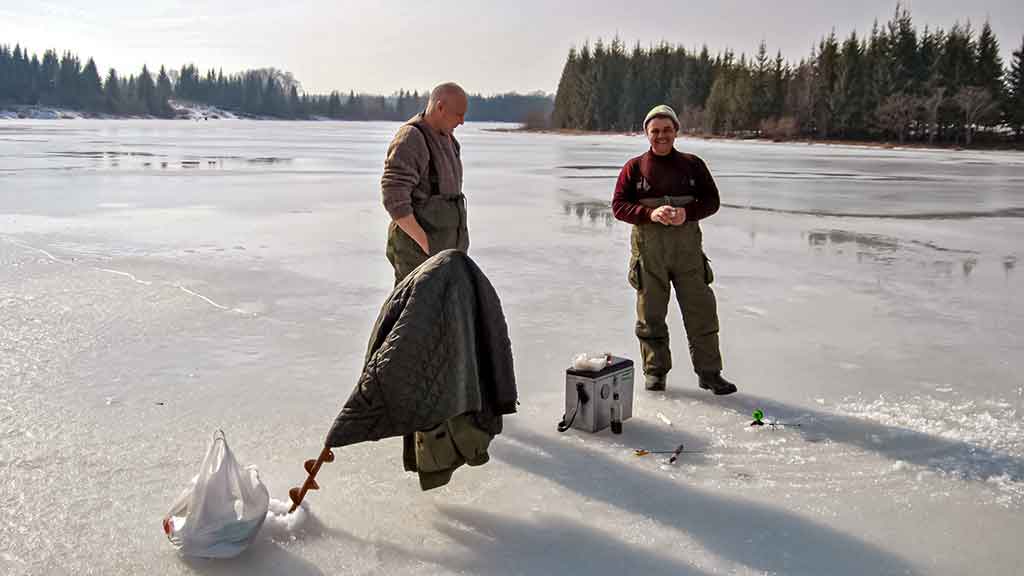 Kur po iš po ledo kimba pačios įvairiausios žuvys