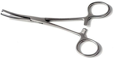 Žnyplės Balzer Artery Clamp Curved 20cm Žnyplės Balzer Artery Clamp Curved 20cm