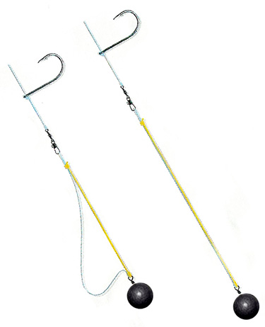 Drop-shot montažo tobulinimo versija Drop-shot montažo tobulinimo versija