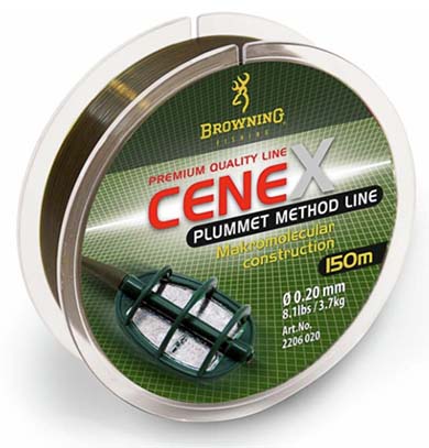 Valas Browning Cenex Plummet Method Feeder 150m Valas Browning Cenex Plummet Method Feeder 150m