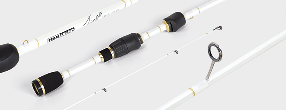 Ypač lengvu Team salmo Tioga (2,13 m, testas – 0,4-5 g) spiningu galima išgauti visus masalo žaismo niuansus Ypač lengvu Team salmo Tioga (2,13 m, testas – 0,4-5 g) spiningu galima išgauti visus masalo žaismo niuansus