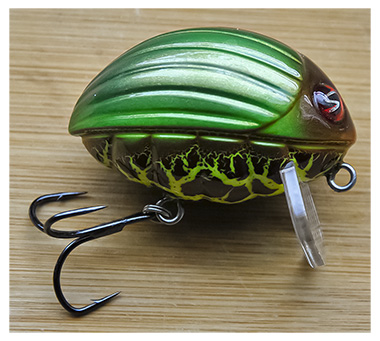 Vobleris Salmo Bass Bug Green