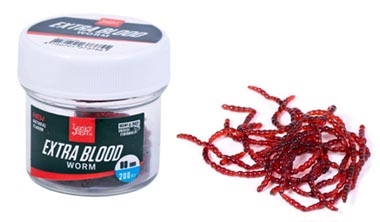 Masalas dirbtinis Lucky John Extra Blood Worm L