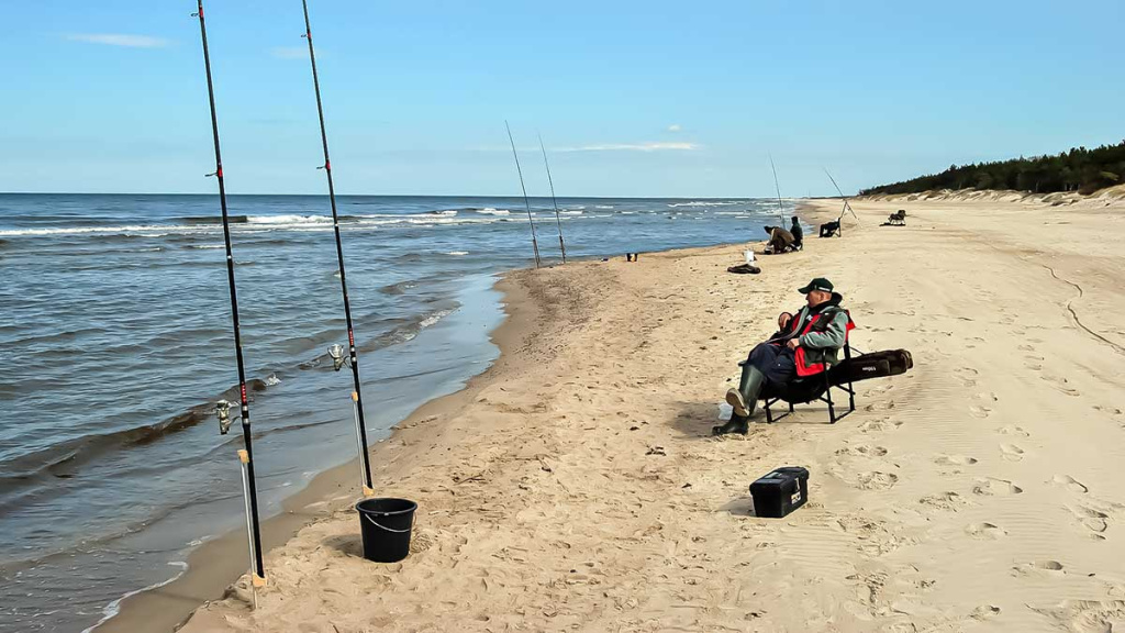 Žūklė dugnine Baltijos priekrantėje. Vietos pasirinkimas, įranga