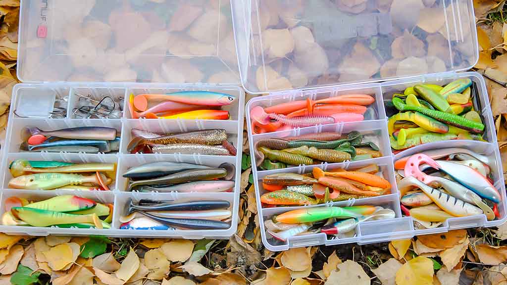 Spiningavimas naktį vėlyvą rudenį. Kelių kartų̃ masalai