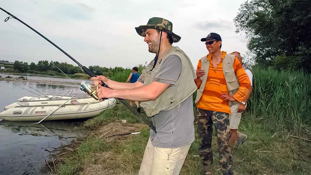 Šamai prie Kaku-kaku salos. Kitos Ebro žuvys