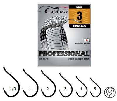 Kabliukai Cobra Professional Enaga