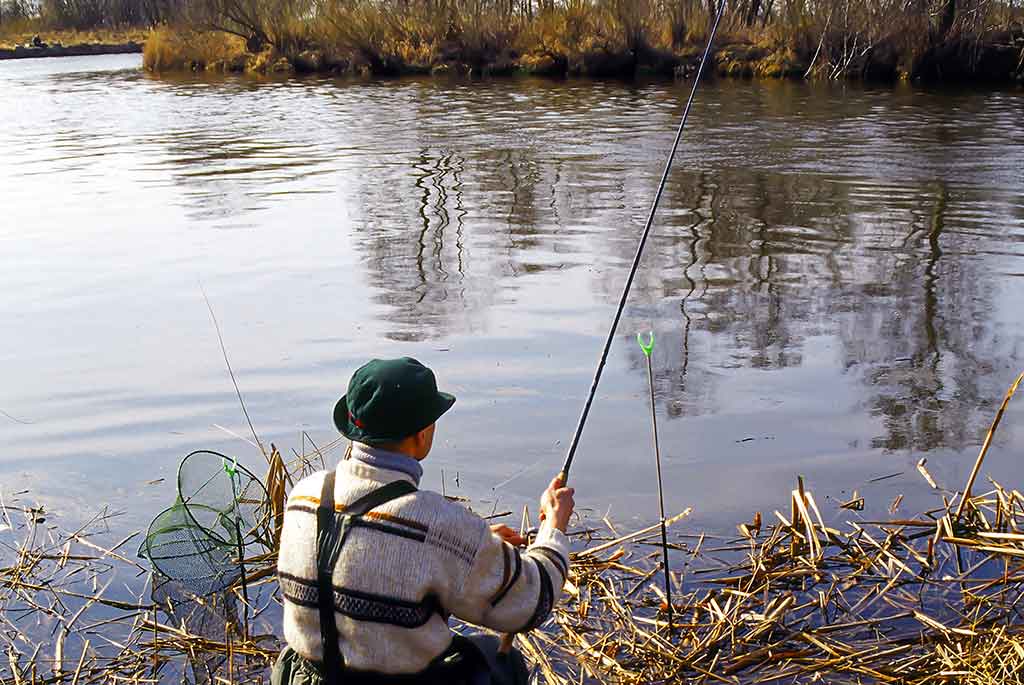 Plūdine ankstyvą pavasarį 