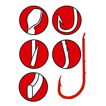 Kabliukai Gamakatsu 5260R