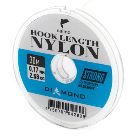 Valas Salmo Diamond Hook Length Nylon 30m