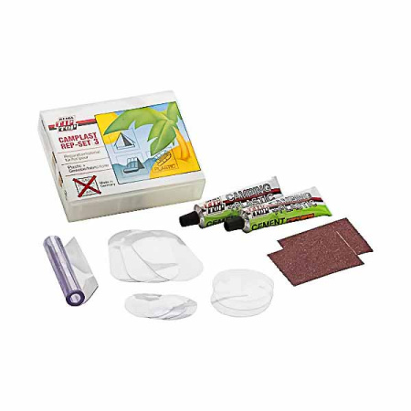 Rinkinys PVC dangų remontui Tip Top Camplast 3