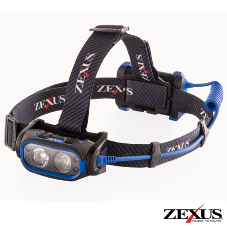 Žibintas ant galvos Zexus 400 lm Motion