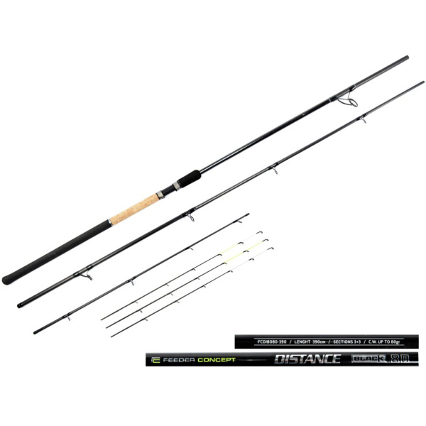 Meškerė Feeder Concept Distance Black 80