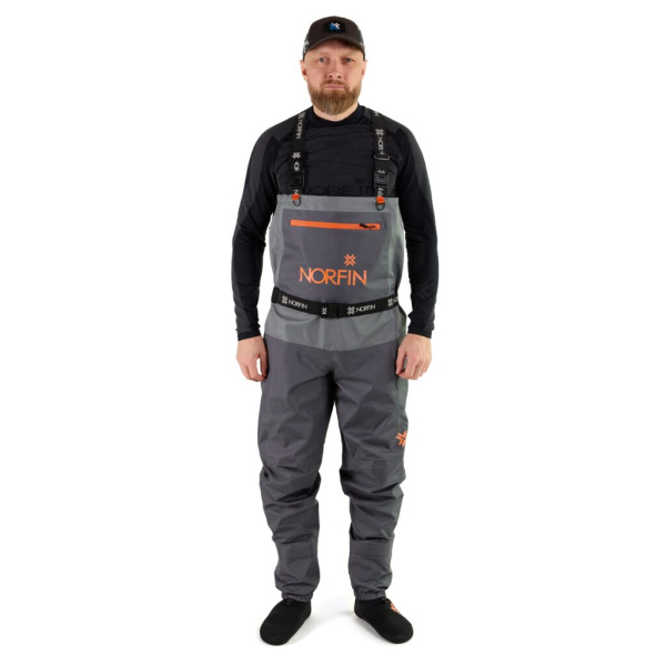 Bridkelnės Norfin Pilot Stockingfoot Grey