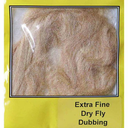 Sintetika Turrall Extra Fine Dry Fly Dubbing Ginger Light