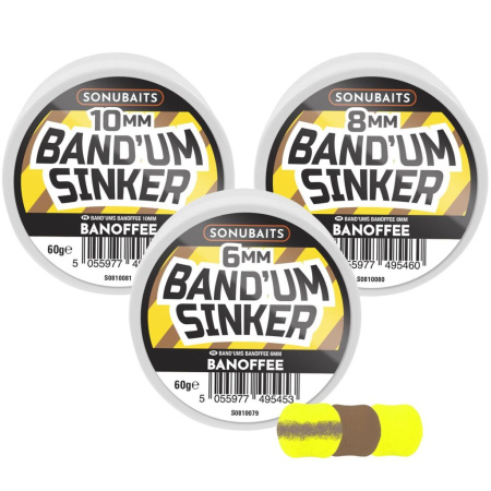 Boiliai Sonubaits Band'um Sinker Banoffee 6mm 45g
