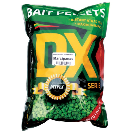 Peletės ekstriuduotos Deepex "Marcipanas" 8mm 1.5kg