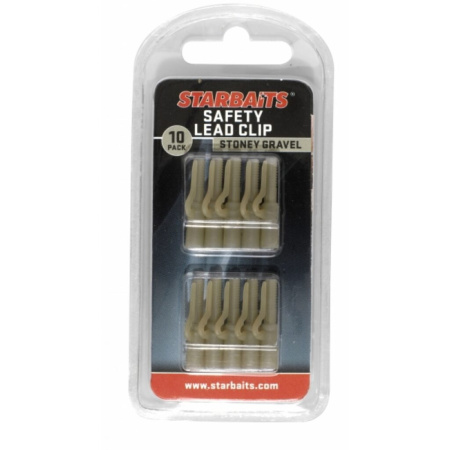 Montažinė sistema StarBaits Safety Lead Clip Stoney Gravel