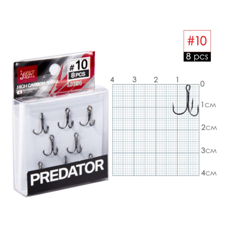 Kabliukai trišakiai Lucky John Predator