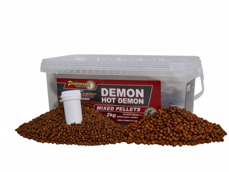 Peletės StarBaits Demon Hot Demon Mix 2kg