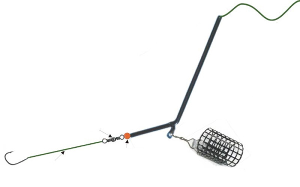 Šiaudelis lenktas Leader 21cm