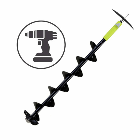 Grąžtas ledui Mora Ice Nova Black Cordless