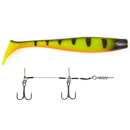 Guminukas Lucky John 3D Kubira Swim Shad Set 9"