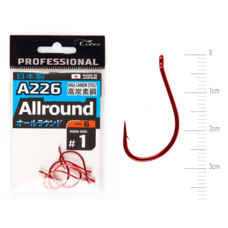 Kabliukai Cobra Pro Allround