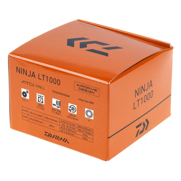 Ritė Daiwa 23 Ninja LT 1000