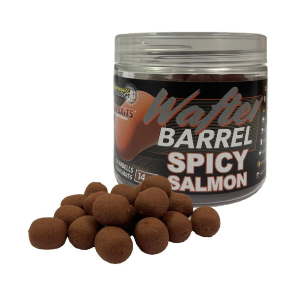 Boiliai StarBaits Spicy Salmon Barrel Wafter 14mm 70g
