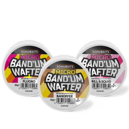 Boiliai Sonubaits Micro Band'um Wafter Banoffee 30g