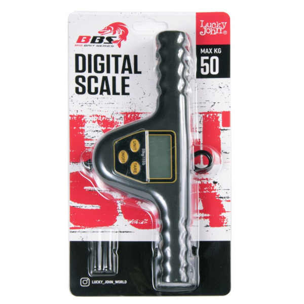 Svarstyklės elektroninės Lucky John Thermo BBS 50kg