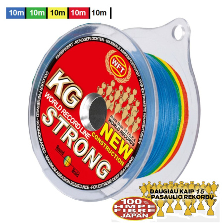 Valas pintas WFT KG Strong Multicolor 600m 39kg