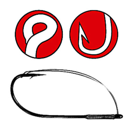 Kabliukai Gamakatsu Worm Wireguard