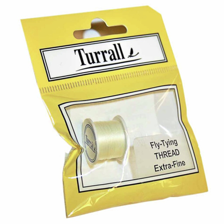 Siūlas Turrall Fly Tying Thread Extra Strong Pre Waxed White 55m