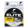 Valas pintas Salmo Elite X4 Braid Fluo Yellow 125m