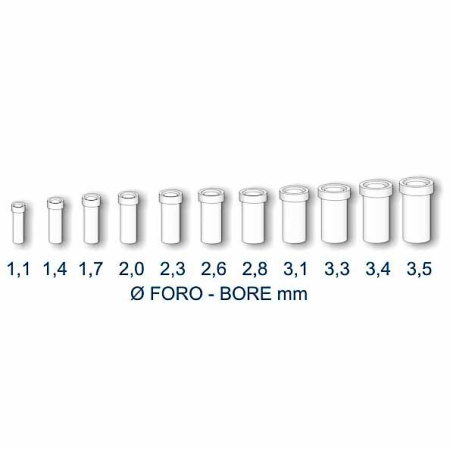 Įvorė gumai Stonfo 1.8mm
