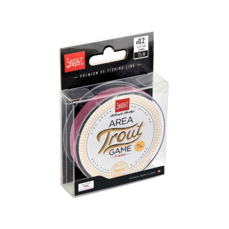 Valas pintas Lucky John Area Trout Game Pink 75m