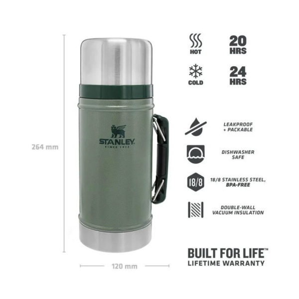 Termosas maistui Stanley The Legendary Classic 0,94l