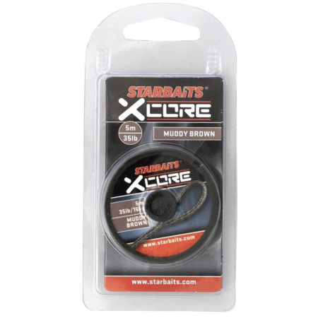 Montažo medžiaga StarBaits Expert X-Core Weedy Green 35lb 5m